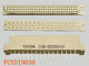 3 conector euro de Solderless del conector de las filas 3*32 96 Pin Female DIN41612 con la cerradura del tablero