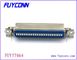 Conector de 50 Pin Ribbon Centronic Solder Female 25 pares con la placa de metal