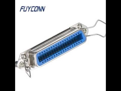 180 conector femenino del PWB de la terminación de la INMERSIÓN de la soldadura del conector Centronic del campeón DDK 50pin del PWB recto 57