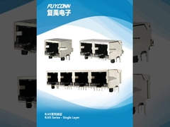 Tipo de PCB de conector RJ45 con ángulo recto / recto