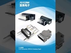 V.35 Conector de PCB de 34 pines Conector de V35 de corte de mujer/hombre