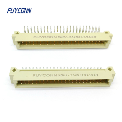 48 pin DIN 41612 conector PCB en ángulo 2 filas masculino 2 * 24 pin 48 pin 9001 conector