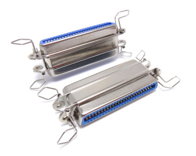 50pin 25 pares RJ21 Adaptador de cargador de género Convertidor de sexo femenino a femenino