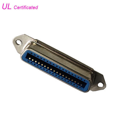 Tipo fácil UL certificada conector hembra de 36 Pin Centronic de la soldadura