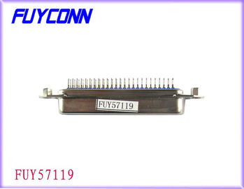 Conector 1284, UL certificada conector femenino de IEEE del receptáculo del PWB Stragiht de 36 Pin Centronic