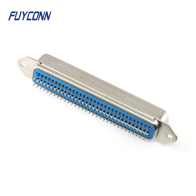 Conector recto FUY57021 de la INMERSIÓN del PWB de Centronics 50 Pin Connector del varón