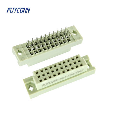 Filas 3x10pin 20pin 30pin DIN41612 del conector Eurocard hembra del perno sin soldadura 3