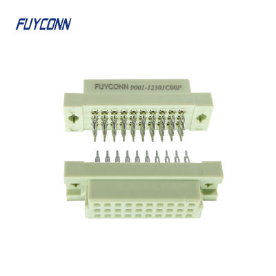 Filas 3x10pin 20pin 30pin DIN41612 del conector Eurocard hembra del perno sin soldadura 3