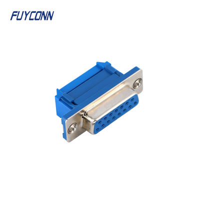 Conectores D-SUB de 15 pines Conector de cable de cinta de tipo IDC de encrucijado femenino