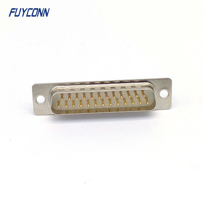 Conector macho 9 del DB del Pin de la máquina de la taza de la soldadura 15 25 37 conector D-SUB mecanizado Pos