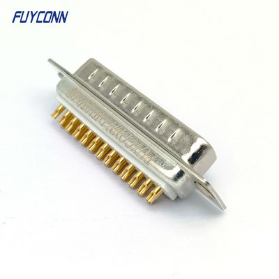 Conector macho 9 del DB del Pin de la máquina de la taza de la soldadura 15 25 37 conector D-SUB mecanizado Pos