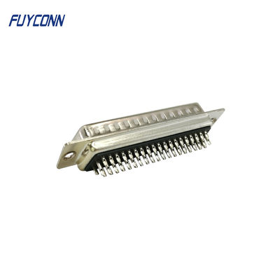 Conector D-SUB de 78 pines Tipo de cable de copa de soldadura macho Conector D-SUB de alta densidad