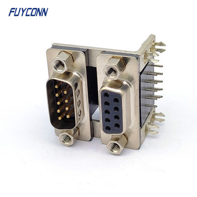 Varón al conector femenino 9P-9P 15P-15P 25P-25P 37P-37P de los gemelos D-SUB