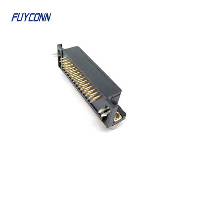 Alta densidad de ángulo recto PCB D-SUB conector 15 / 26 / 44 / 62 Pin conector DB femenino