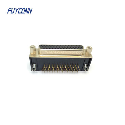 Alta densidad de ángulo recto PCB D-SUB conector 15 / 26 / 44 / 62 Pin conector DB femenino