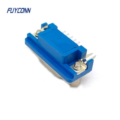 Conectores D-sub de alta densidad de 15 pines de ángulo recto PCB femenino HD DB