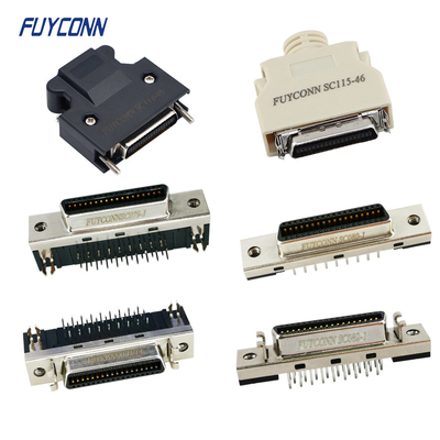 36pin SCSI Servo Conector de PCB Solder Cup IDC Crimp 1.27mm Conector proveedor