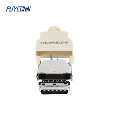 36pin SCSI Servo Conector de PCB Solder Cup IDC Crimp 1.27mm Conector proveedor