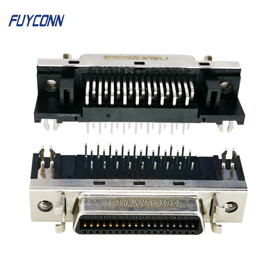 36pin SCSI Servo Conector de PCB Solder Cup IDC Crimp 1.27mm Conector proveedor