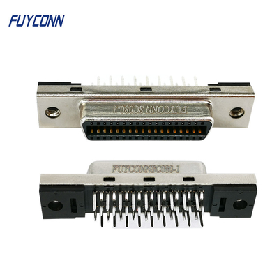 36pin SCSI Servo Conector de PCB Solder Cup IDC Crimp 1.27mm Conector proveedor