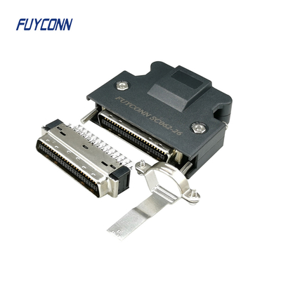 SCSI MDR Conector de placa de circuito impreso de soldadura de la taza IDC Crimp 1.27mm 50pin Conector China