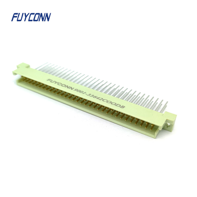 Conector masculino DIN41612 de 15 mm PCB recto 2 filas 2 * 32 pin 64 pin Conector Eurocard