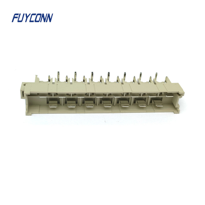 Conector de energía DIN41612 China PCB R/A 7+8 15Pin 5.08mm Conector masculino