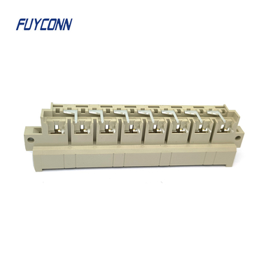 Conector de energía DIN41612 China PCB R/A 7+8 15Pin 5.08mm Conector masculino