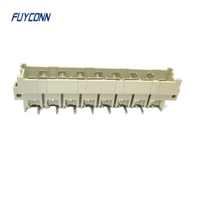 Conector de energía DIN41612 China PCB R/A 7+8 15Pin 5.08mm Conector masculino