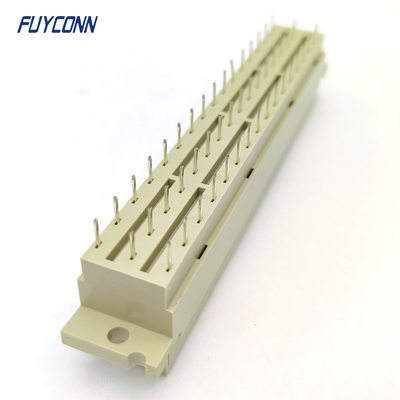 Conector de potencia femenina DIN41612 PCB vertical 3 * 16pin 48Pin 5.08mm conector de paso China