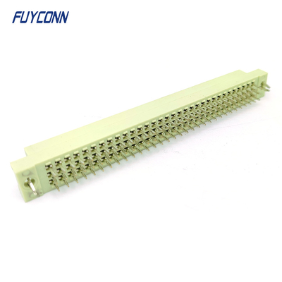 3 filas 96 pines de tipo simple DIN41612 Conector Femenino PCB recto