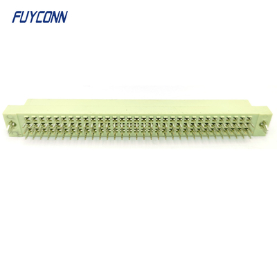 3 filas 96 pines de tipo simple DIN41612 Conector Femenino PCB recto