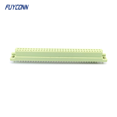 Fabrica de conectores DIN41612 2 filas 2*32P 64P PCB Femenino 41612 Conector W/ Arpón