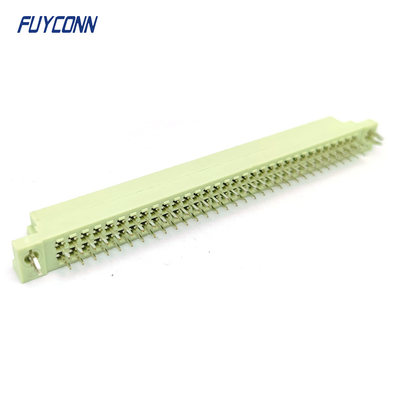 Fabrica de conectores DIN41612 2 filas 2*32P 64P PCB Femenino 41612 Conector W/ Arpón