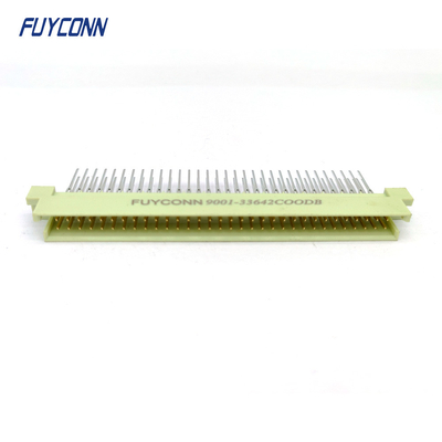 2 filas DIN41612 Conector 2*32P 64pin Prensa de pin masculino Proveedor europeo de conectores