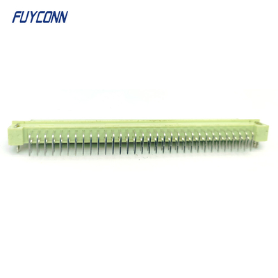 Conector DIN41612 con ángulo femenino 2 filas 64pin 264 DIN 41612 conector de PCB