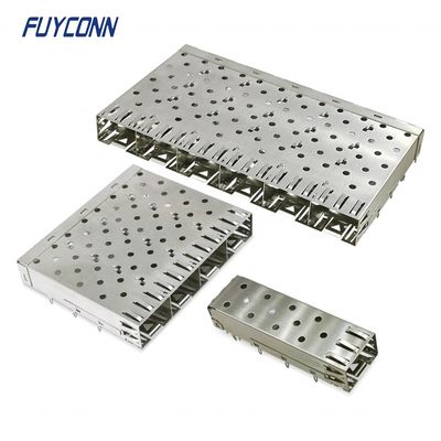 1x1 SFP Cage Connector Press-Fit Termination 1 Port Without Light