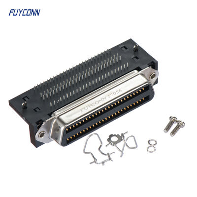 AMP 957F10063B002 Conector centrónico de 100 pines femenino con ángulo derecho