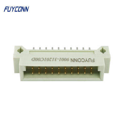 Se sustituye por Harting P/N 09 24 120 6921 DIN-Signal 3B020MS-3, DIN Signal Tipo 3B Ángulo de soldadura masculino de 20 polos