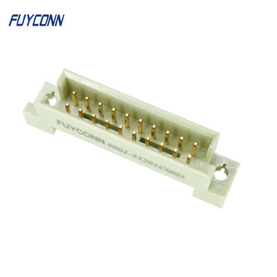 Se sustituye por Harting P/N 09 24 120 6922 DIN-Signal 3B020MS-3, DIN Singal Tipo 3B Soldador masculino recto de 20 polos