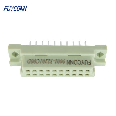 Sustituir Harting P/N 09 24 220 6824 DIN 41612 3B020FS-2, DIN Tipo de señal 3B Soldadora femenina de 20 polos