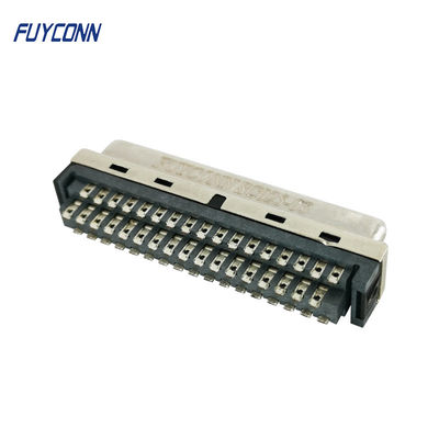 Conector SCSI de cable macho 68 pin con terminal de soldadura Conector de cable MDR
