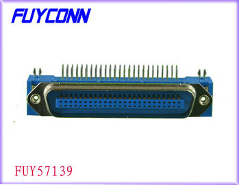 57 conector macho derecho del PWB del ángel de la echada del conector 2.16m m de la serie del NC con la cerradura del tablero