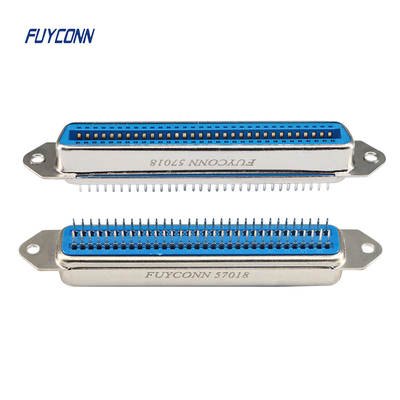 90 tipo receptáculo de ángulo recto de la INMERSIÓN de Pin Centronics Female Connector del grado 36
