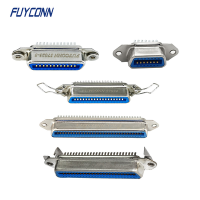 Conector femenino 14pin 24pin 36pin 50pin 64pin de Centronic de la taza de la soldadura