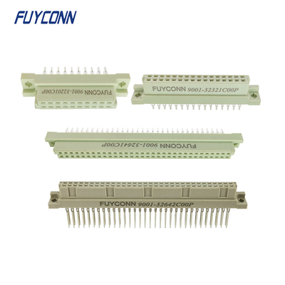 2 filas presionan a Pin Eurocard Connector, conector femenino DIN41612 de 20pin 32pin 64pin