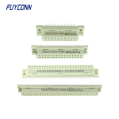 2 conector recto femenino 20pin 32pin 50pin 64pin del PWB DIN41612 Eurocard de las filas