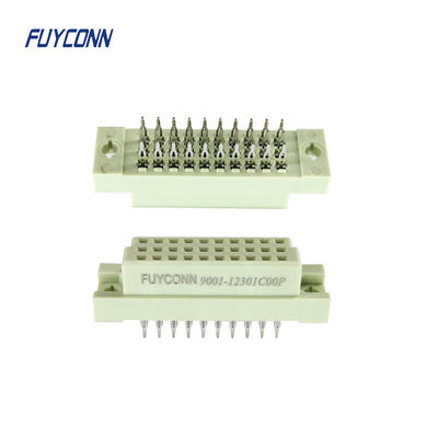 Filas 3x10pin 20pin 30pin DIN41612 del conector Eurocard hembra del perno sin soldadura 3