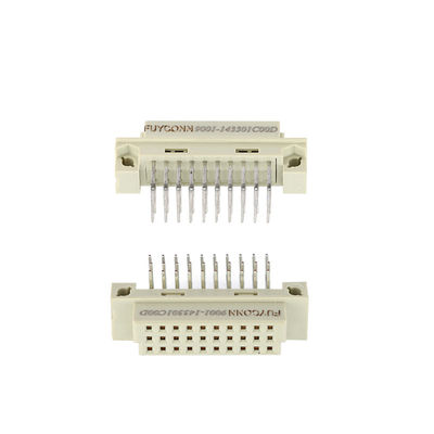 Conector hembra de ángulo recto de Eurocard del Pin del conector 3x10P 30 del PWB 330S 41612