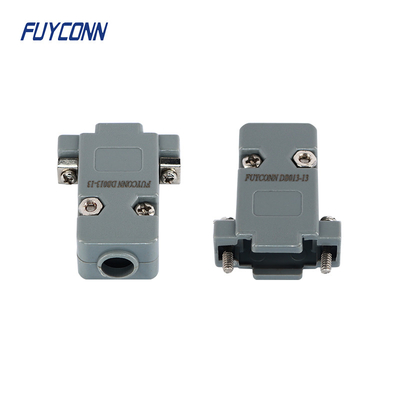 9Pin D-SUB Hood Top Entry Straight Plastic plástico Backshell para el conector del DB